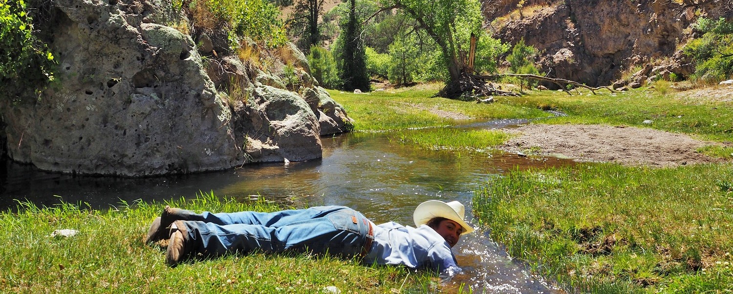 How your vacation in nature can make you healthier and cure Nature Deficit Disorder at Geronimo Trail Guest Ranch, New Mexico