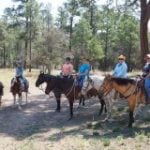family trail riding