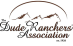the dude ranchers association logo