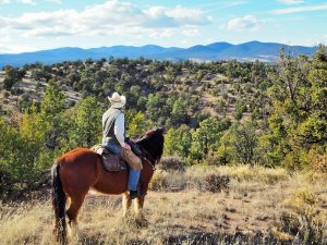 Mountain Views at Geronimo Trail Guest Ranch in the Gila National Forest, New Mexico