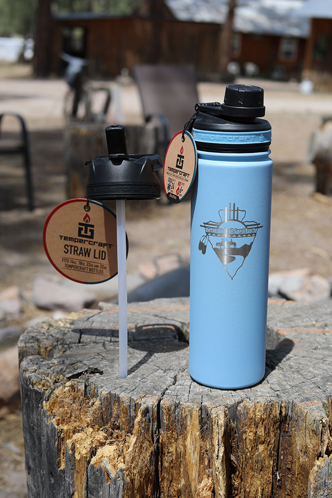 Blue Geronimo Trail Guest Ranch Water Bottle
